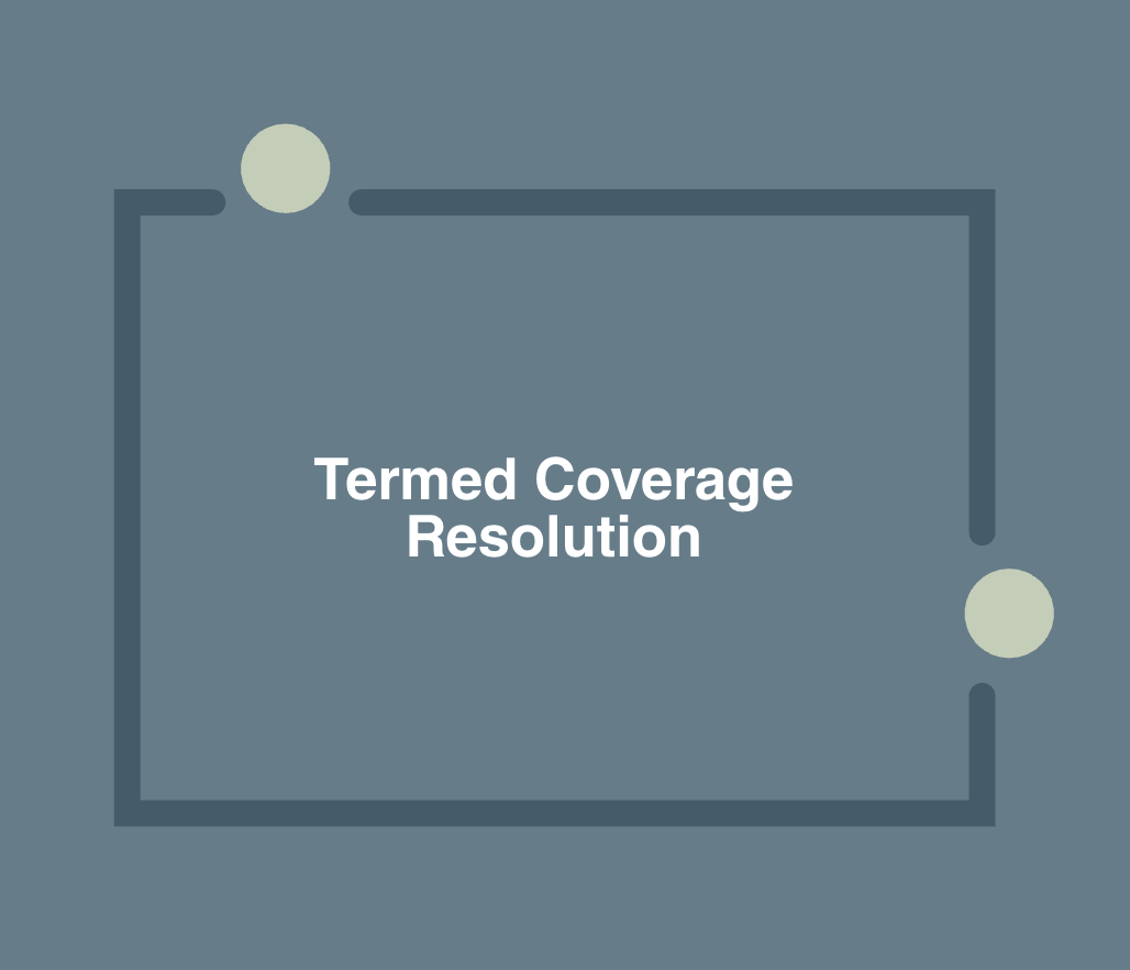 Termed Coverage Resolution