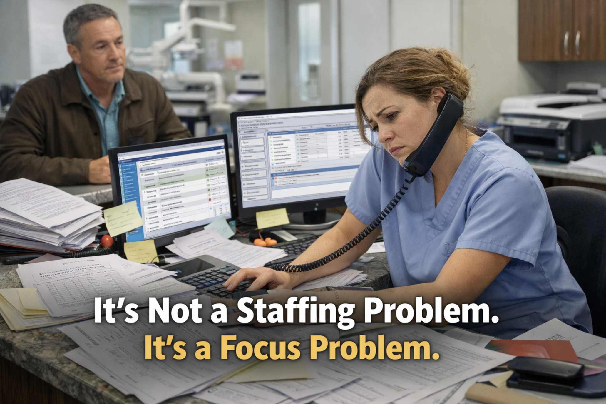 Dental Billing Outsourcing: Why Hiring More Front Desk Staff Won’t Fix Your Practice